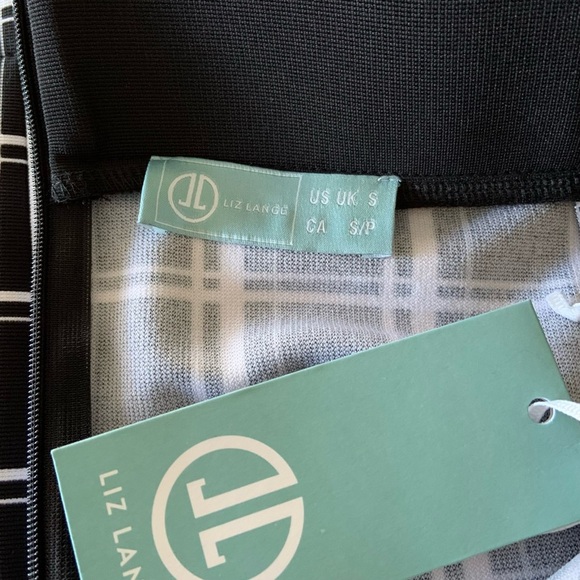 Liz Lange stretchy checkered pencil skirt - Picture 3 of 10